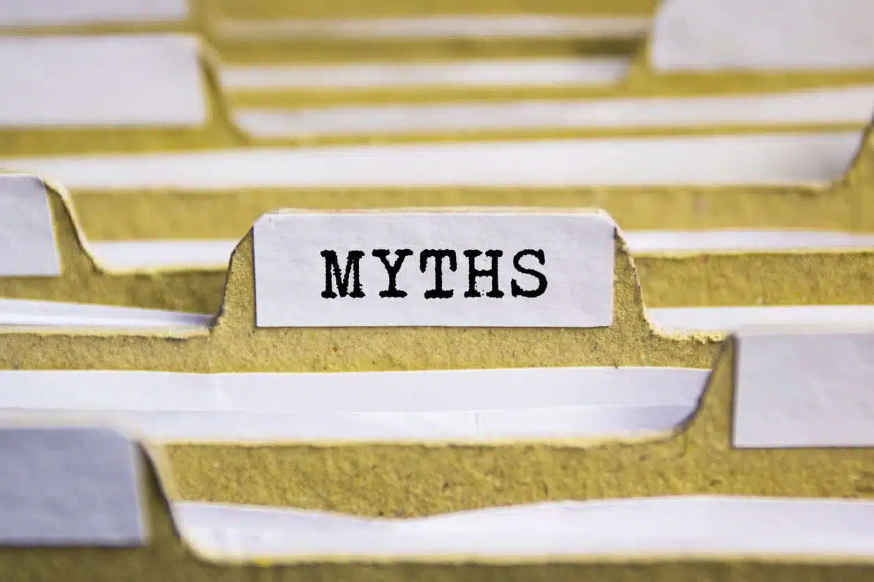 Folder with “myths” label